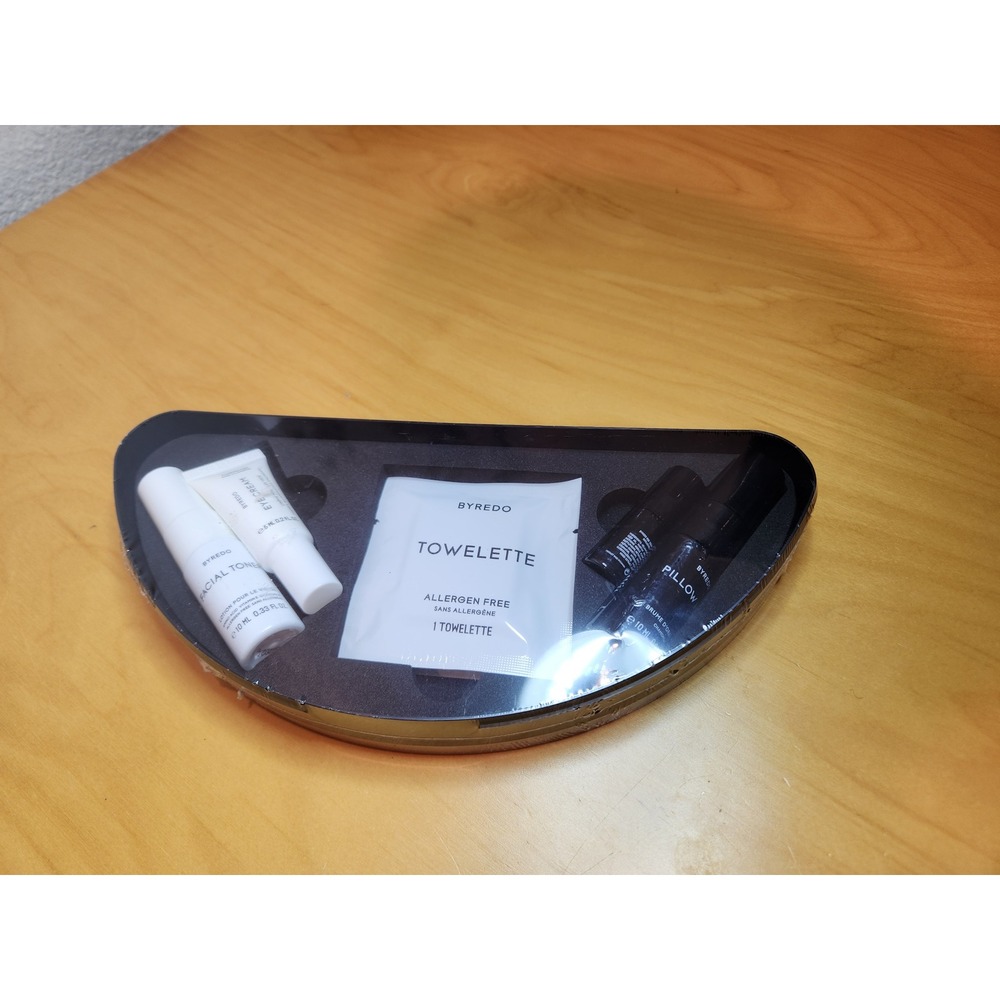 BYREDO Luxury Travel Amenity Kit Sealed Facial Toner Eye Cream Pillow Spray